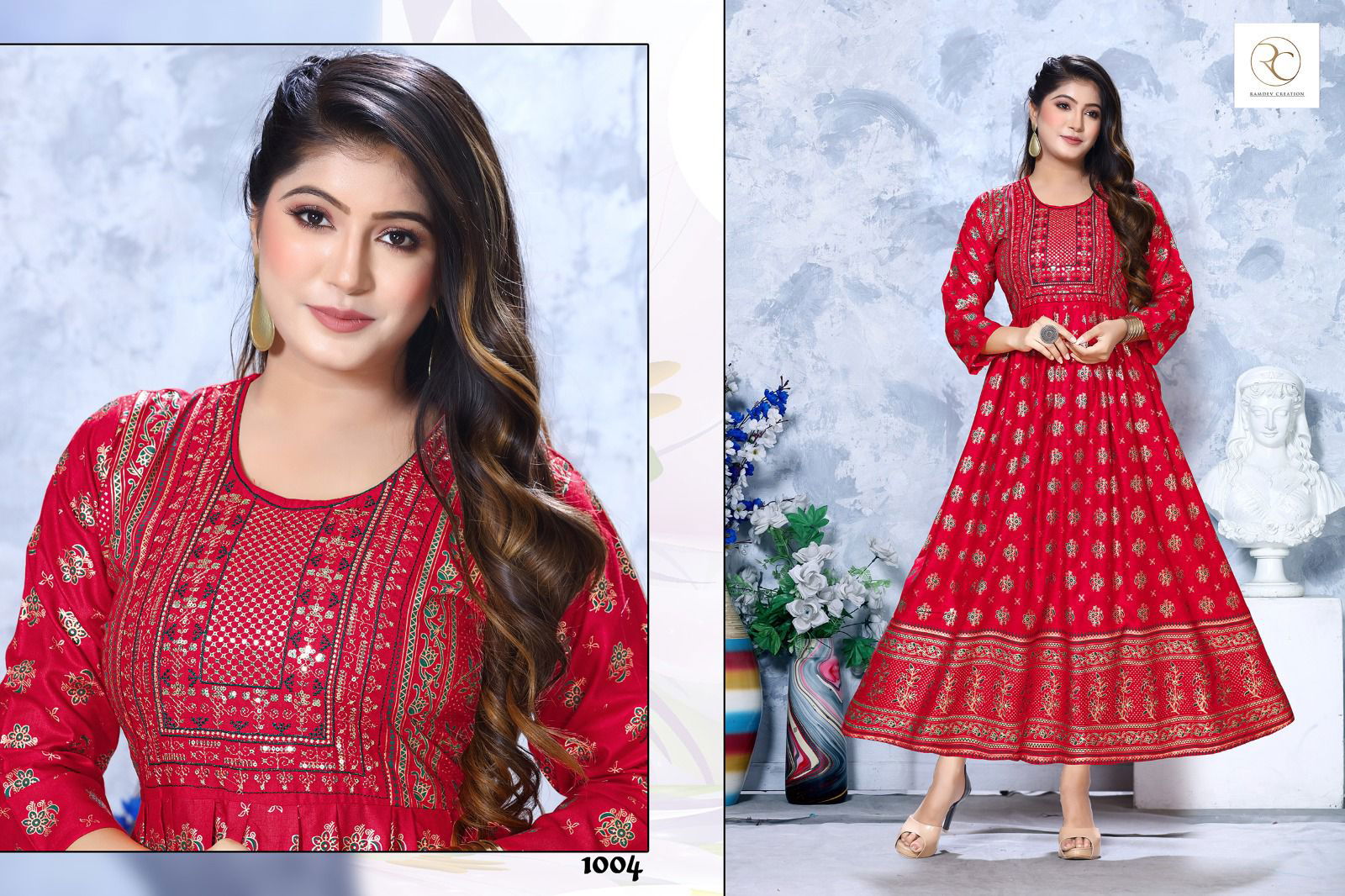 Rc Manchali Vol 5 Anarkali Kurti Catalog